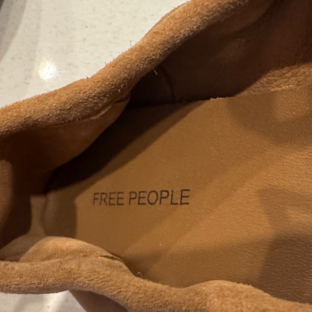 Brown Mary Jane Women's Shoes Free people ballet flats - Picture 3 of 3
